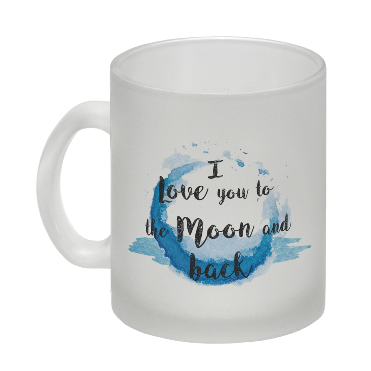 I love you to the Moon and back Valentinstag Kaffeebecher