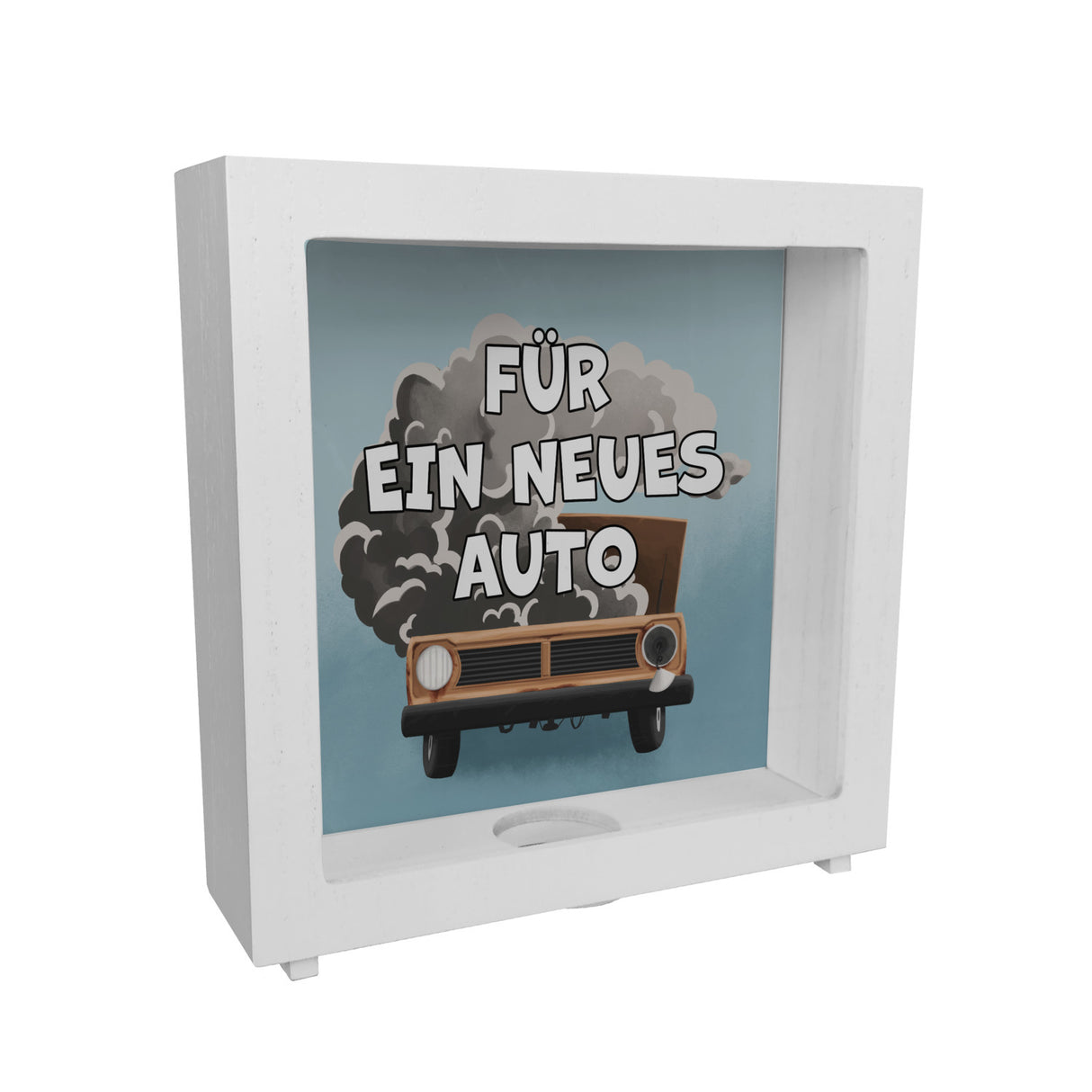 Für ein neues Auto Spardose mit lustigem Motiv