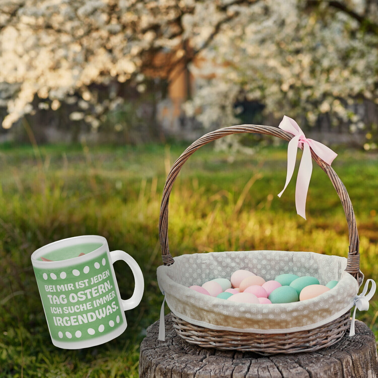 Bei mir ist jeden Tag Ostern - Ich suche immer irgendwas lustige Kaffeetasse