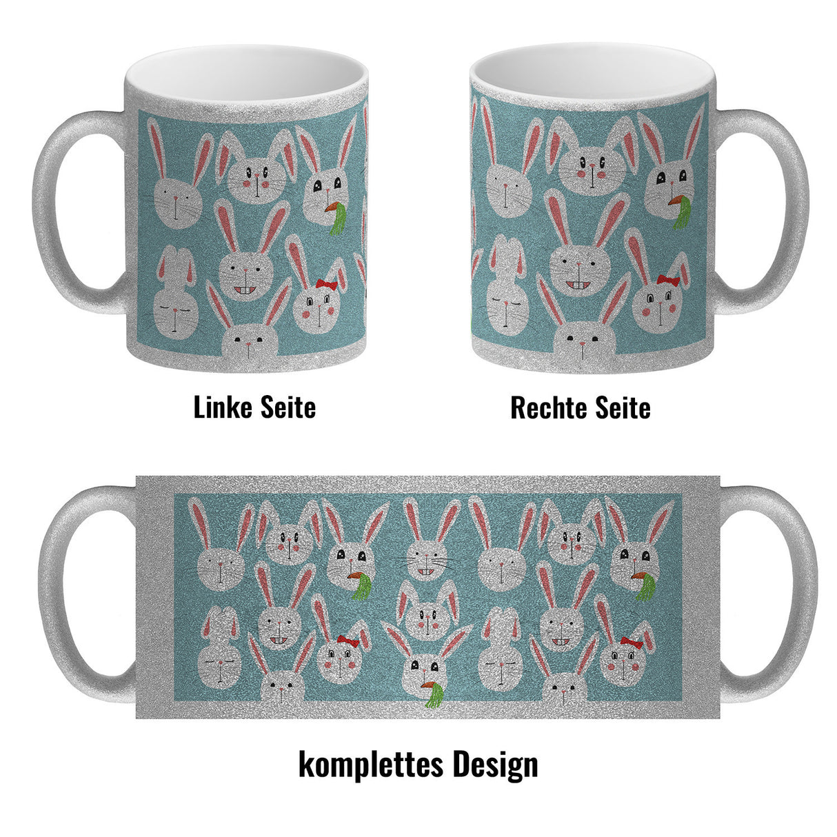 Hasen Kaffeebecher für Ostern