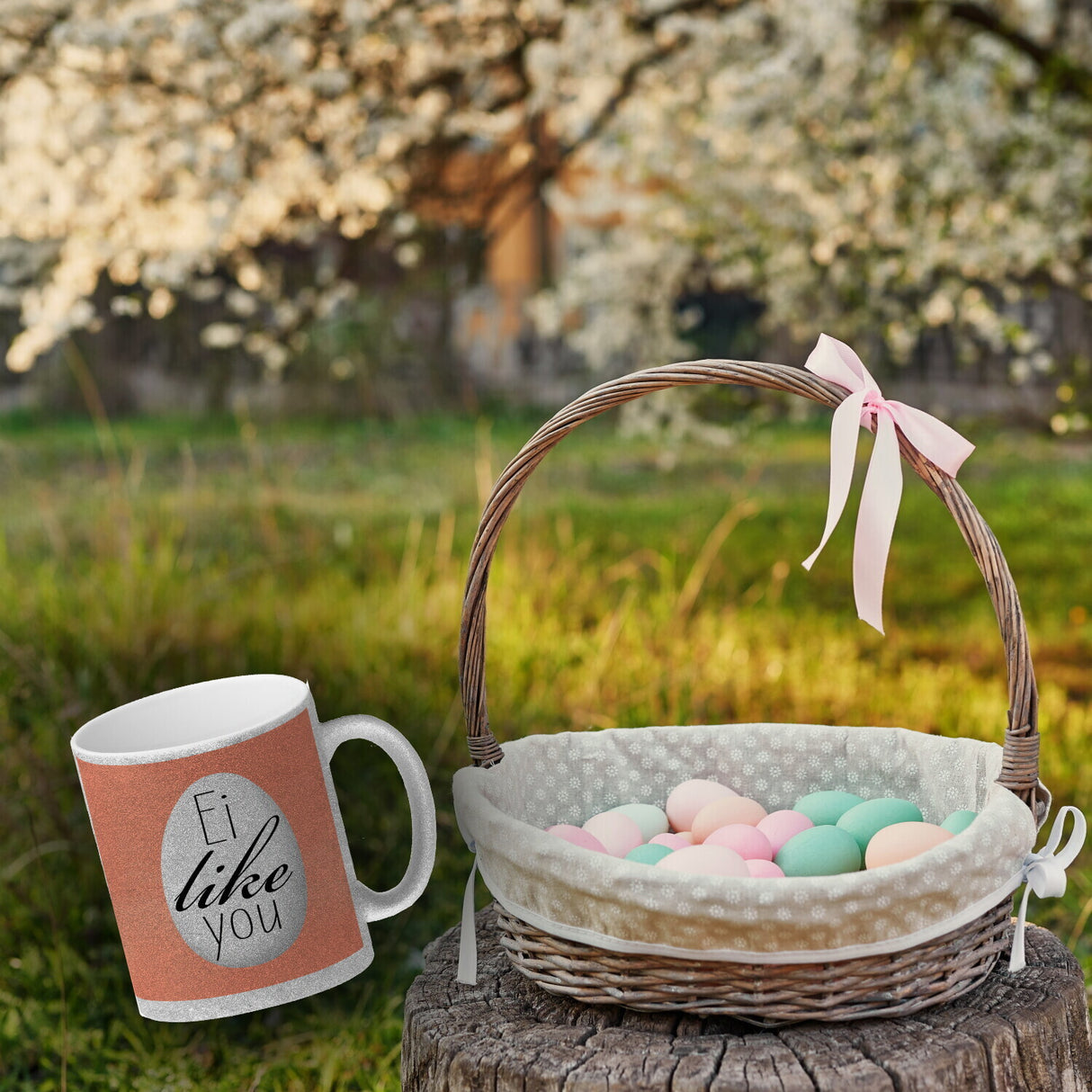 Ei like you witziger Kaffeebecher für Ostern
