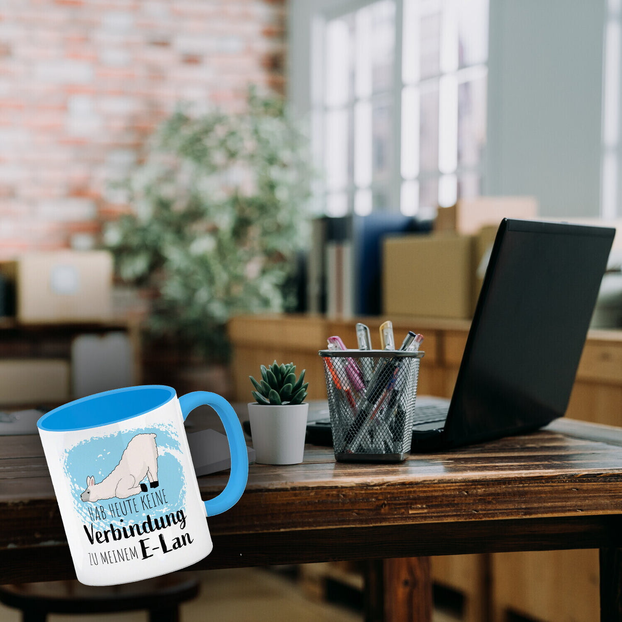 Hab heute keine Verbindung zu meinem E-Lan Alpaka Kaffeebecher