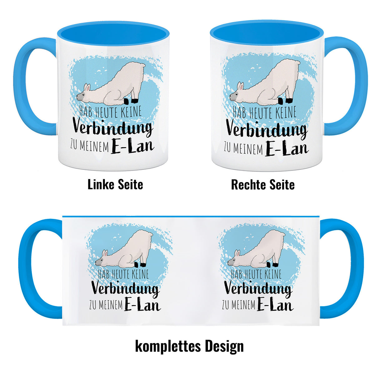 Hab heute keine Verbindung zu meinem E-Lan Alpaka Kaffeebecher