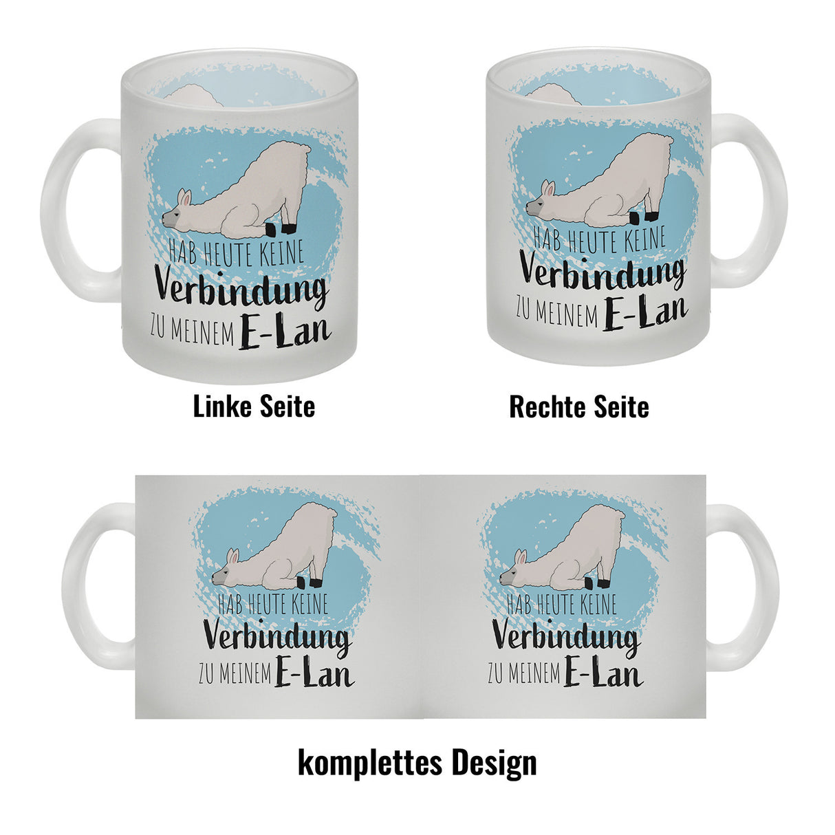Hab heute keine Verbindung zu meinem E-Lan Alpaka Kaffeebecher