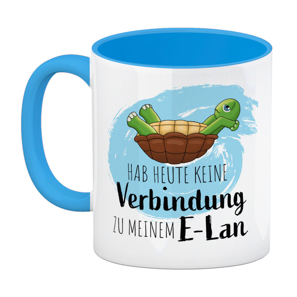 Hab heute keine Verbindung zu meinem E-Lan Schildkröte Kaffeebecher