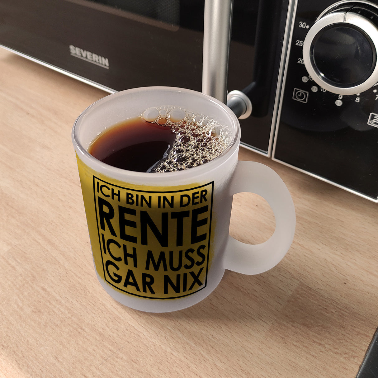Ich bin in der Rente ich muss gar nix Kaffeebecher für den Ruhestand