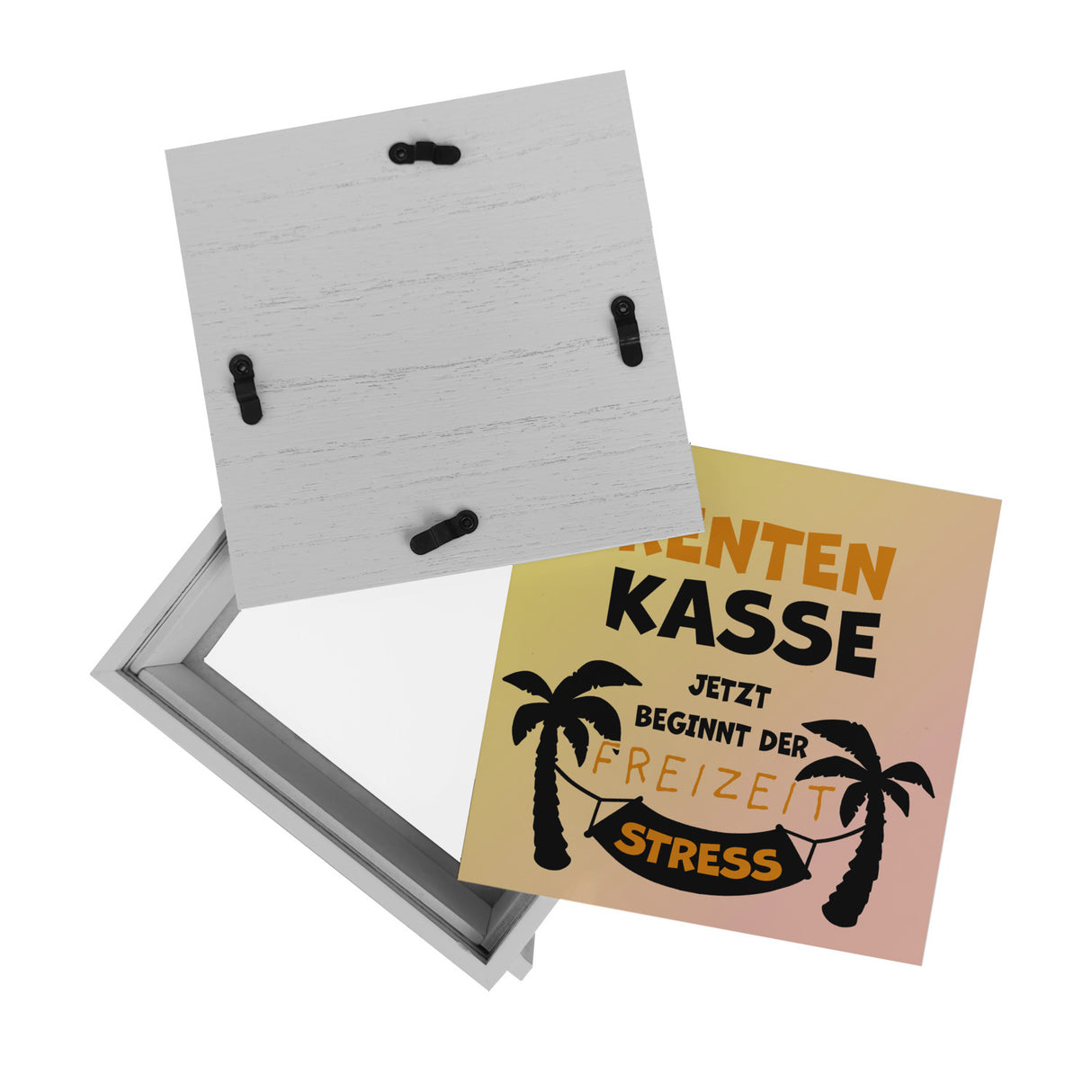 Rentenkasse - jetzt beginnt der Freizeitstress Spardose