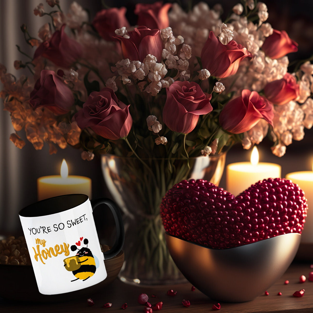 You're so sweet, my honey Kaffeebecher mit süßer Biene