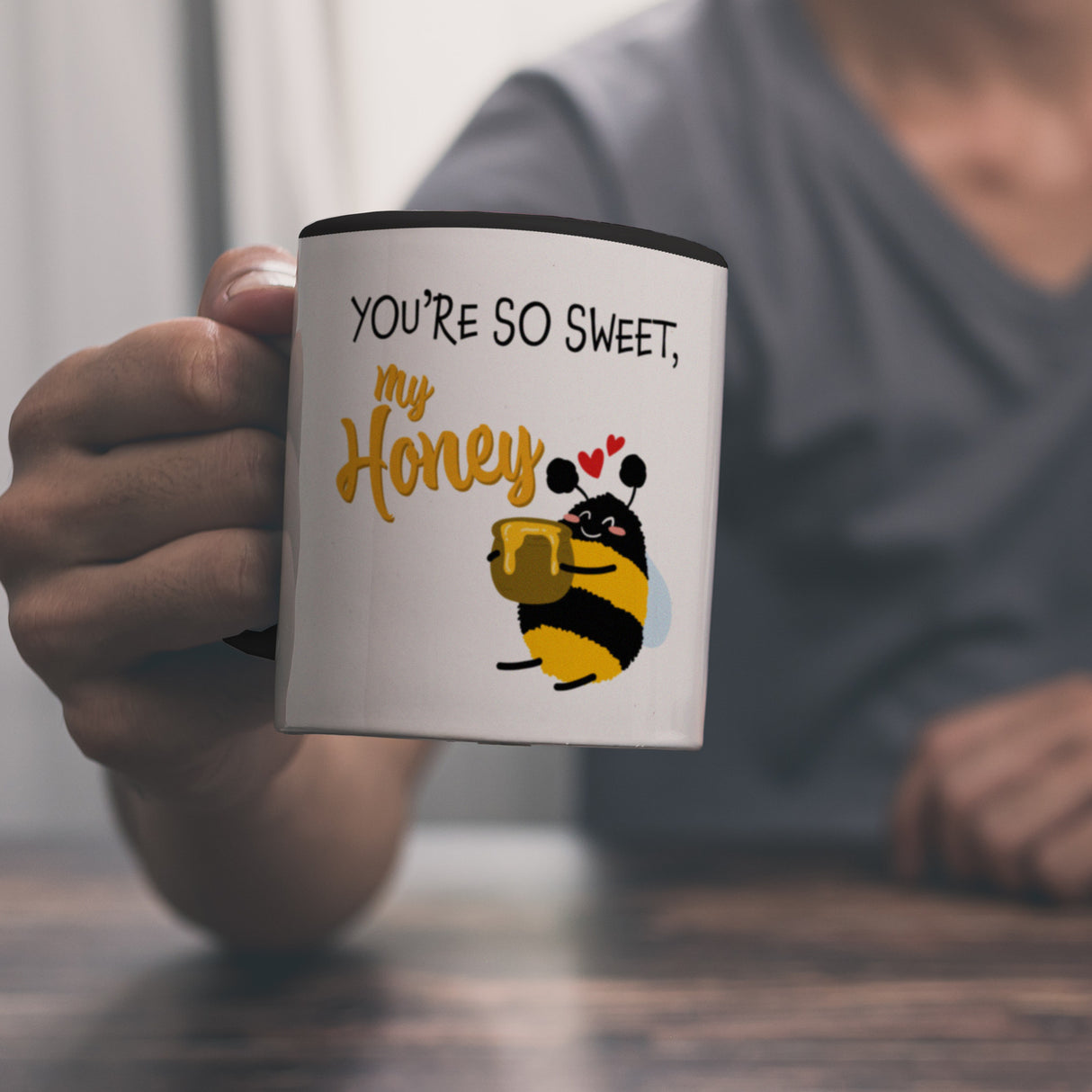 You're so sweet, my honey Kaffeebecher mit süßer Biene