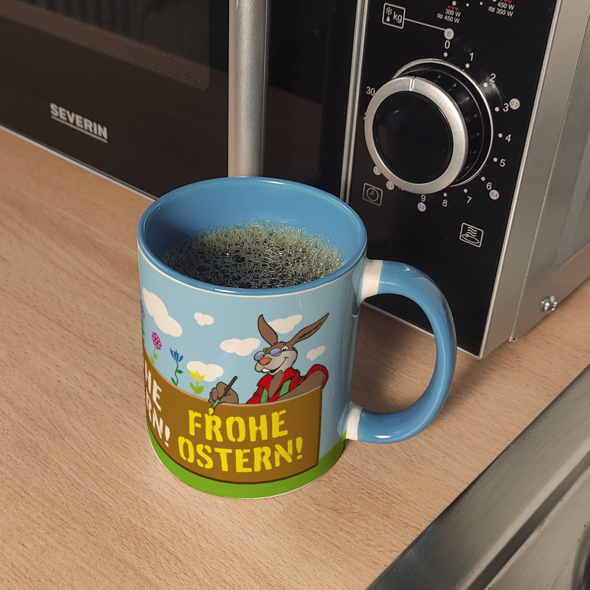 Frohe Ostern! Osterhase Kaffeebecher