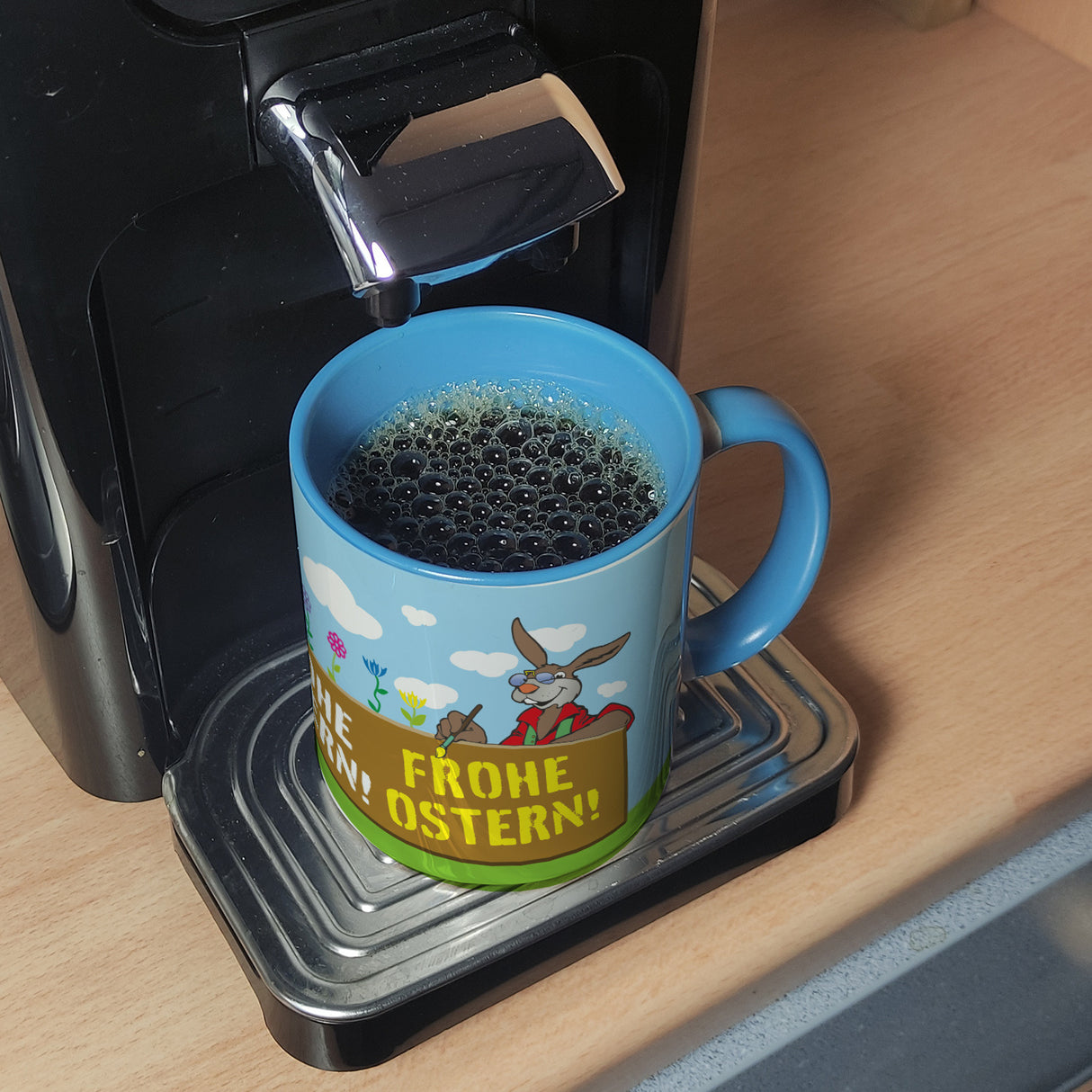 Frohe Ostern! Osterhase Kaffeebecher