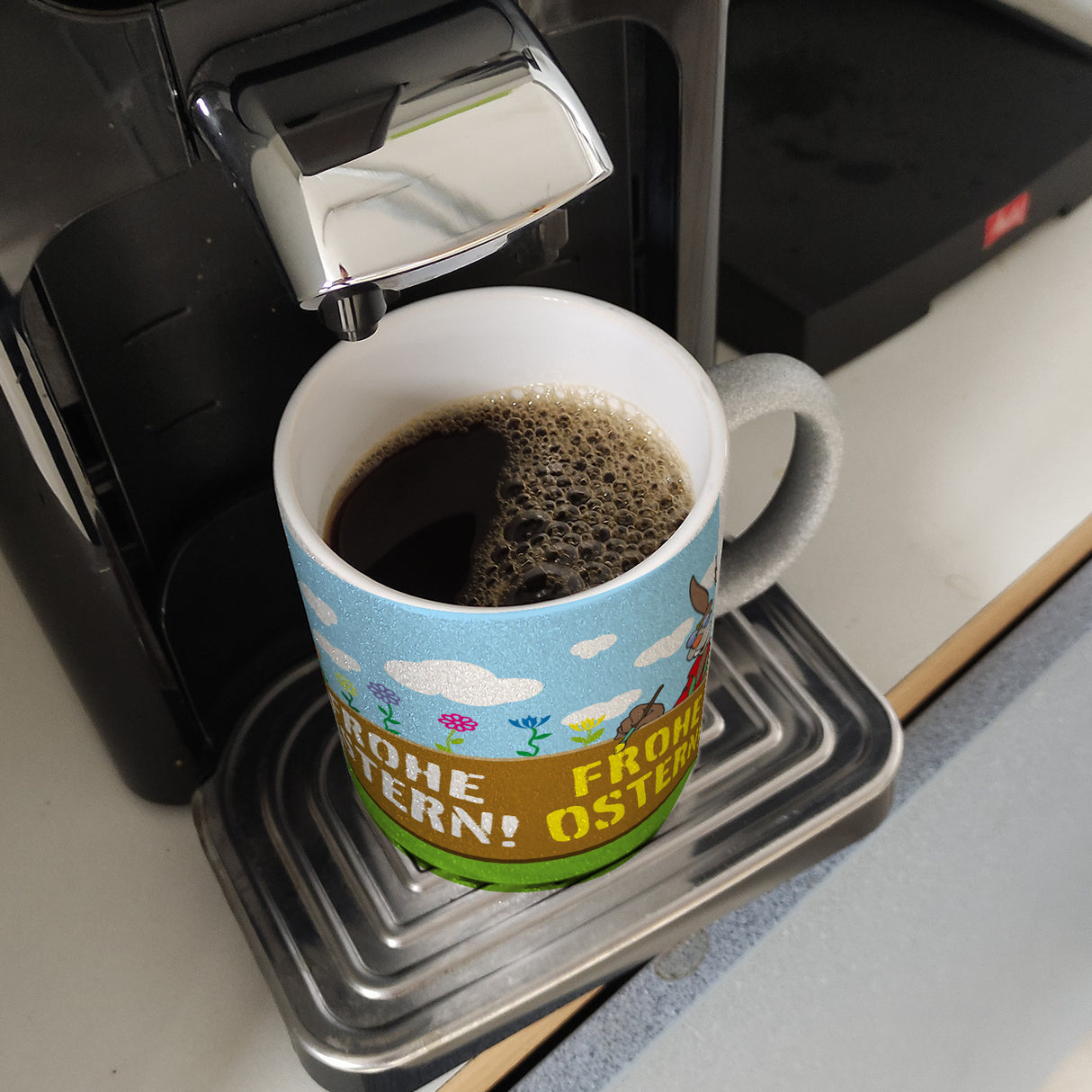 Frohe Ostern! Osterhase Kaffeebecher