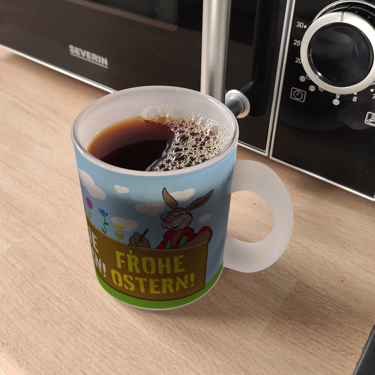 Frohe Ostern! Osterhase Kaffeebecher