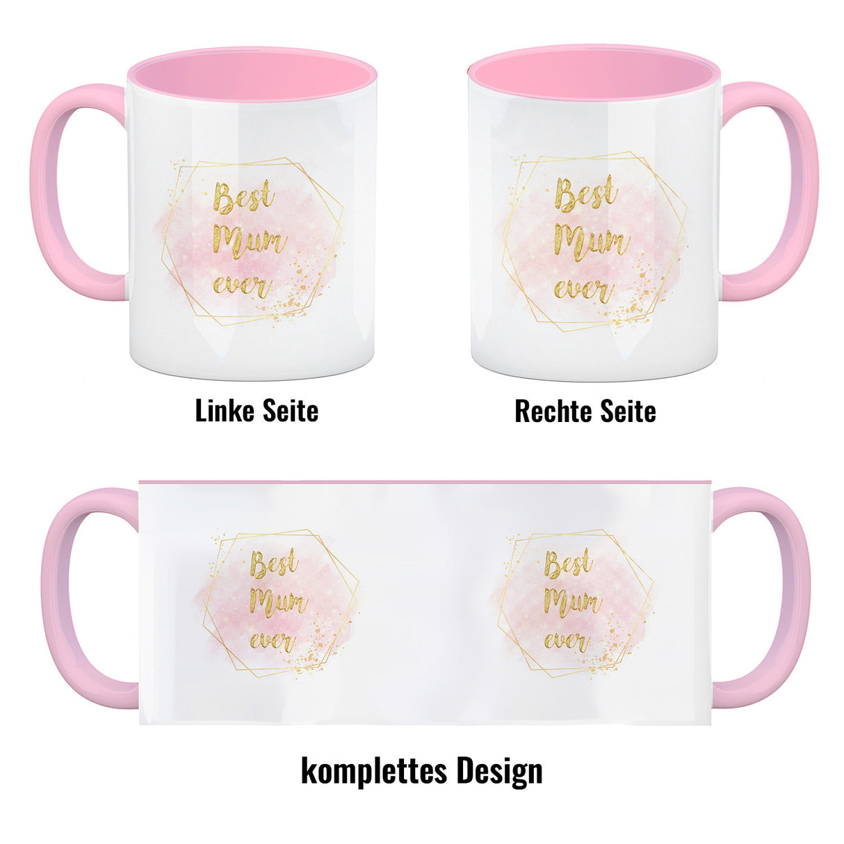 Best Mom ever Kaffeebecher als Geschenk zum Muttertag