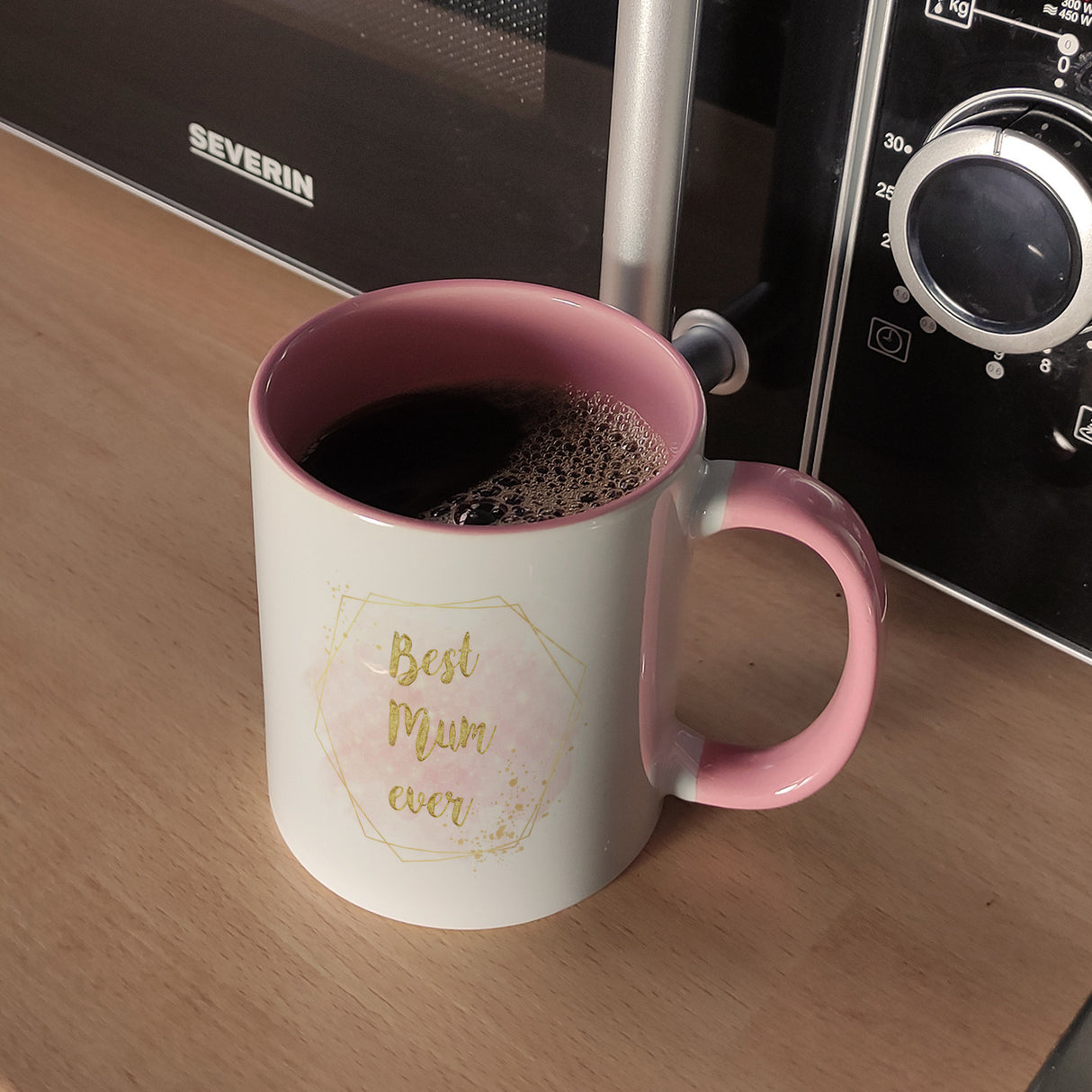 Best Mom ever Kaffeebecher als Geschenk zum Muttertag