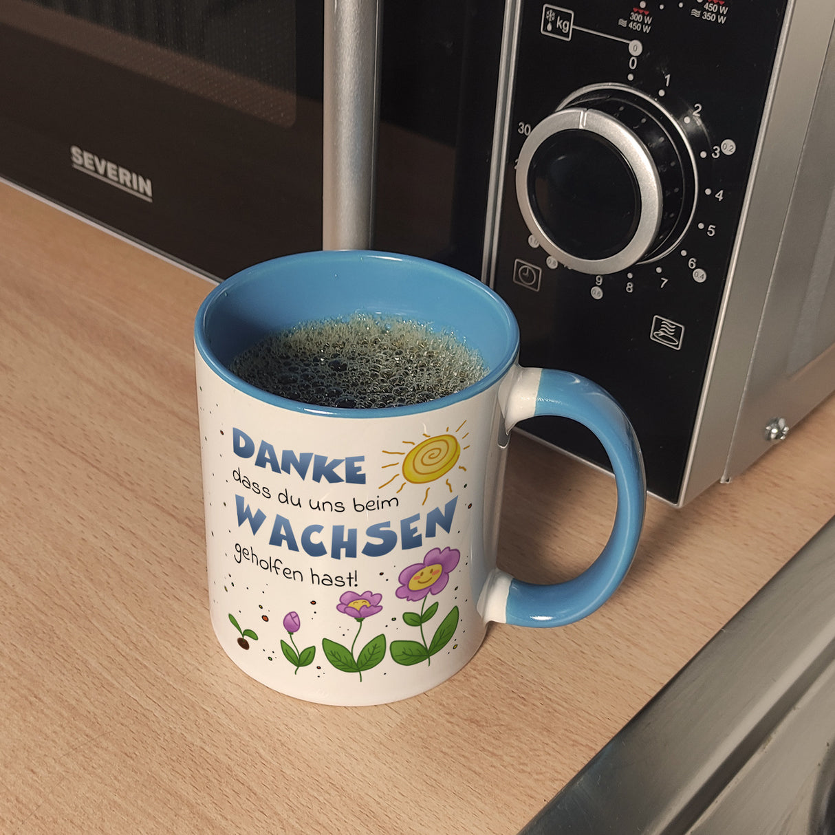 Danke Kaffeebecher für Erzieherinnen und Kindergärtnerinnen