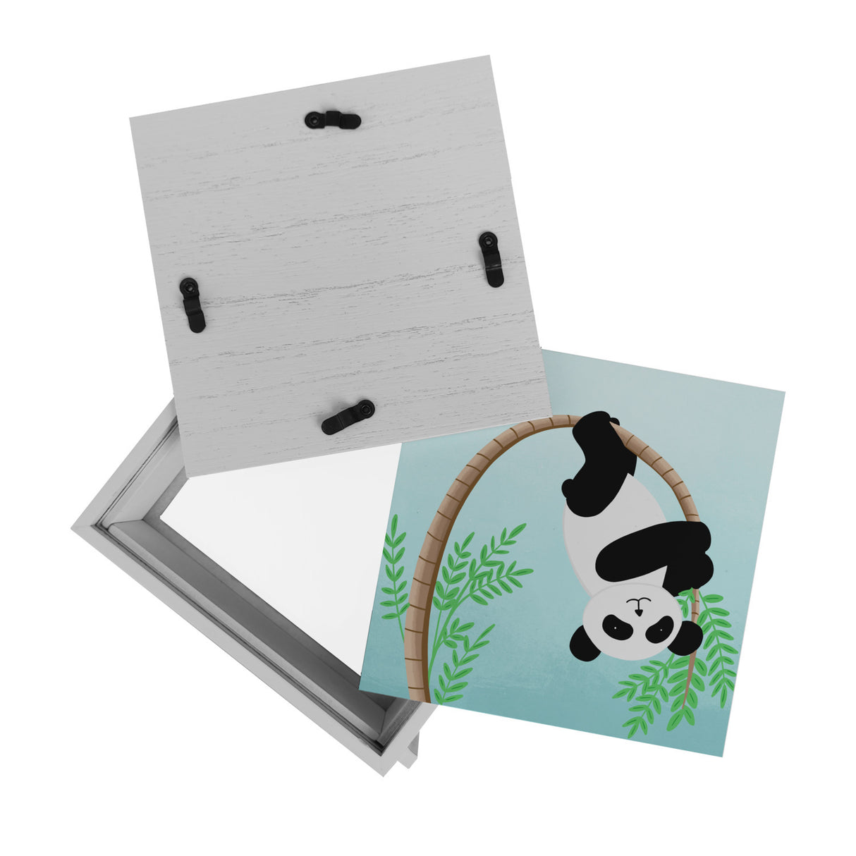 Panda auf Bambus Spardose