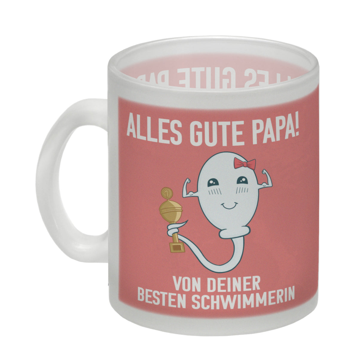 Alles gute Papa von {deinem besten Schwimmer} Kaffeebecher zum Vatertag