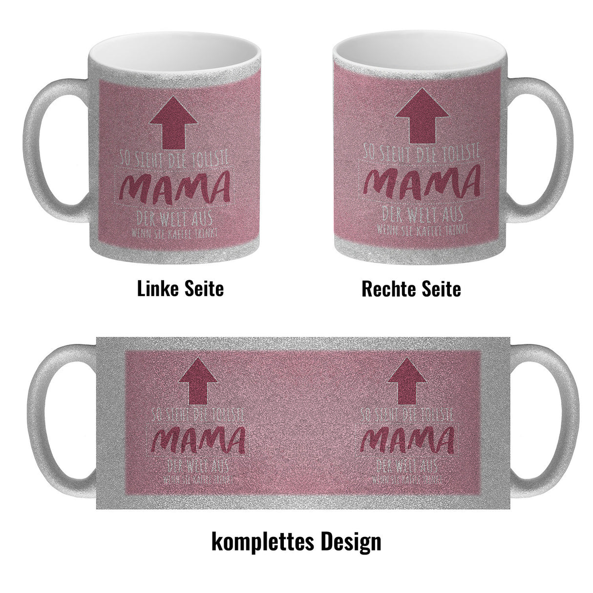So sieht die tollste Mama der Welt aus wenn sie Kaffee trinkt Kaffeebecher