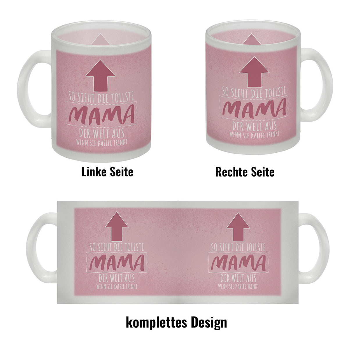 So sieht die tollste Mama der Welt aus wenn sie Kaffee trinkt Kaffeebecher