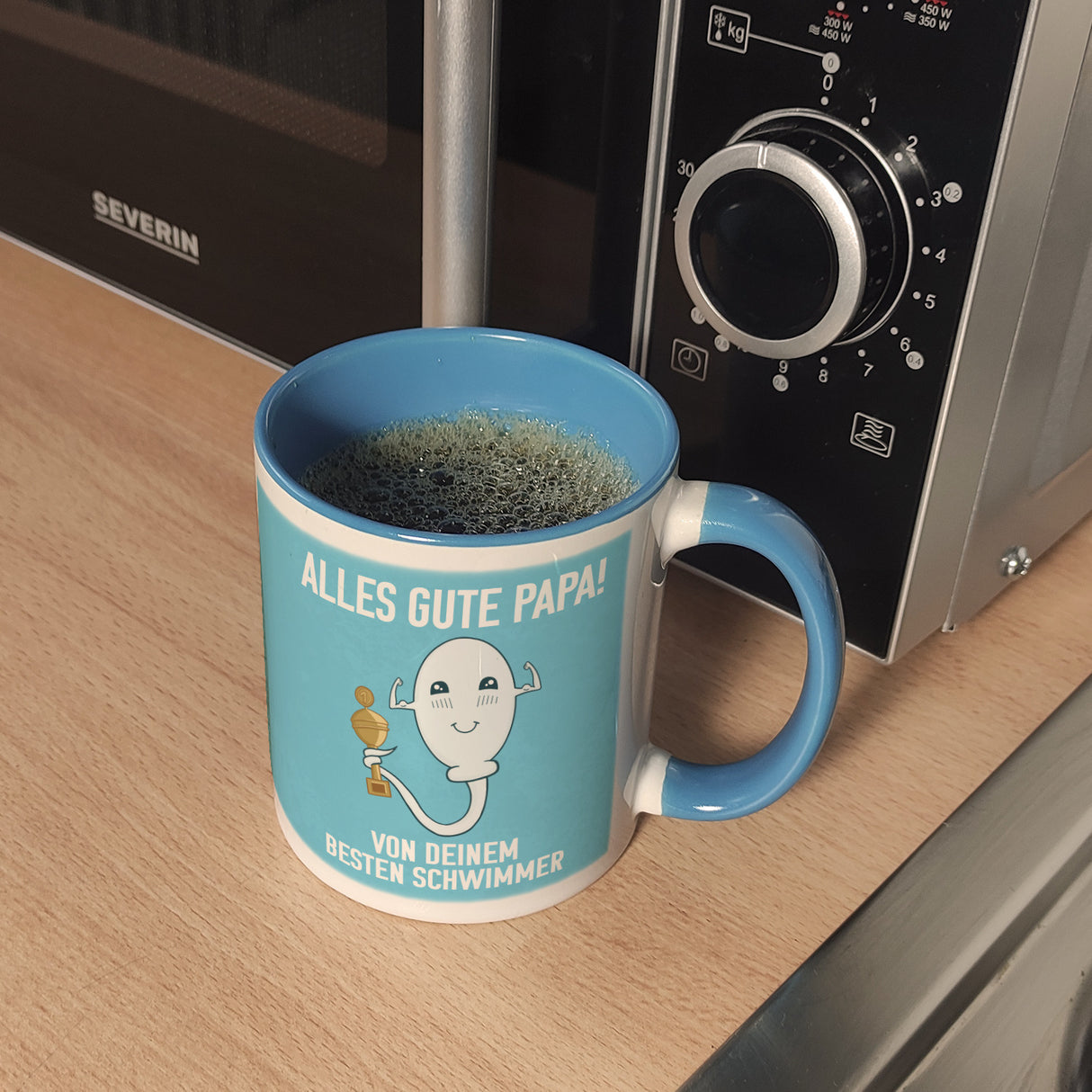 Alles gute Papa von deinem besten Schwimmer Kaffeebecher zum Vatertag