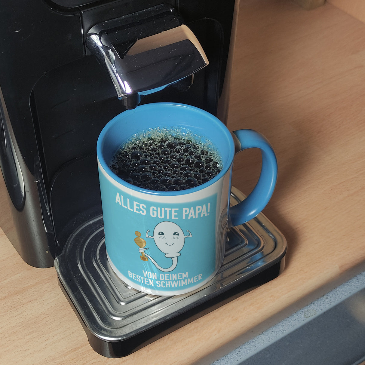 Alles gute Papa von deinem besten Schwimmer Kaffeebecher zum Vatertag