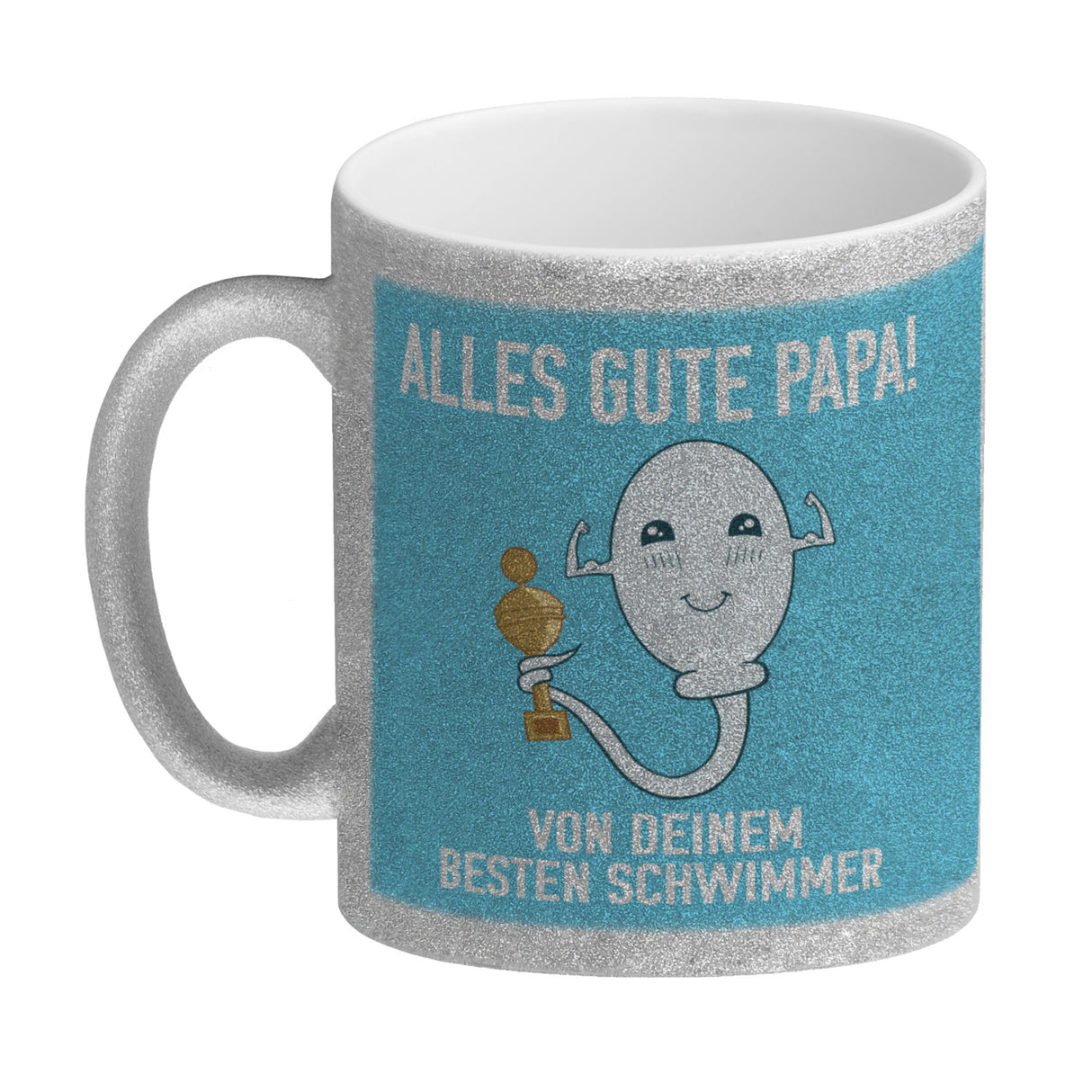 Alles gute Papa von deinem besten Schwimmer Kaffeebecher zum Vatertag