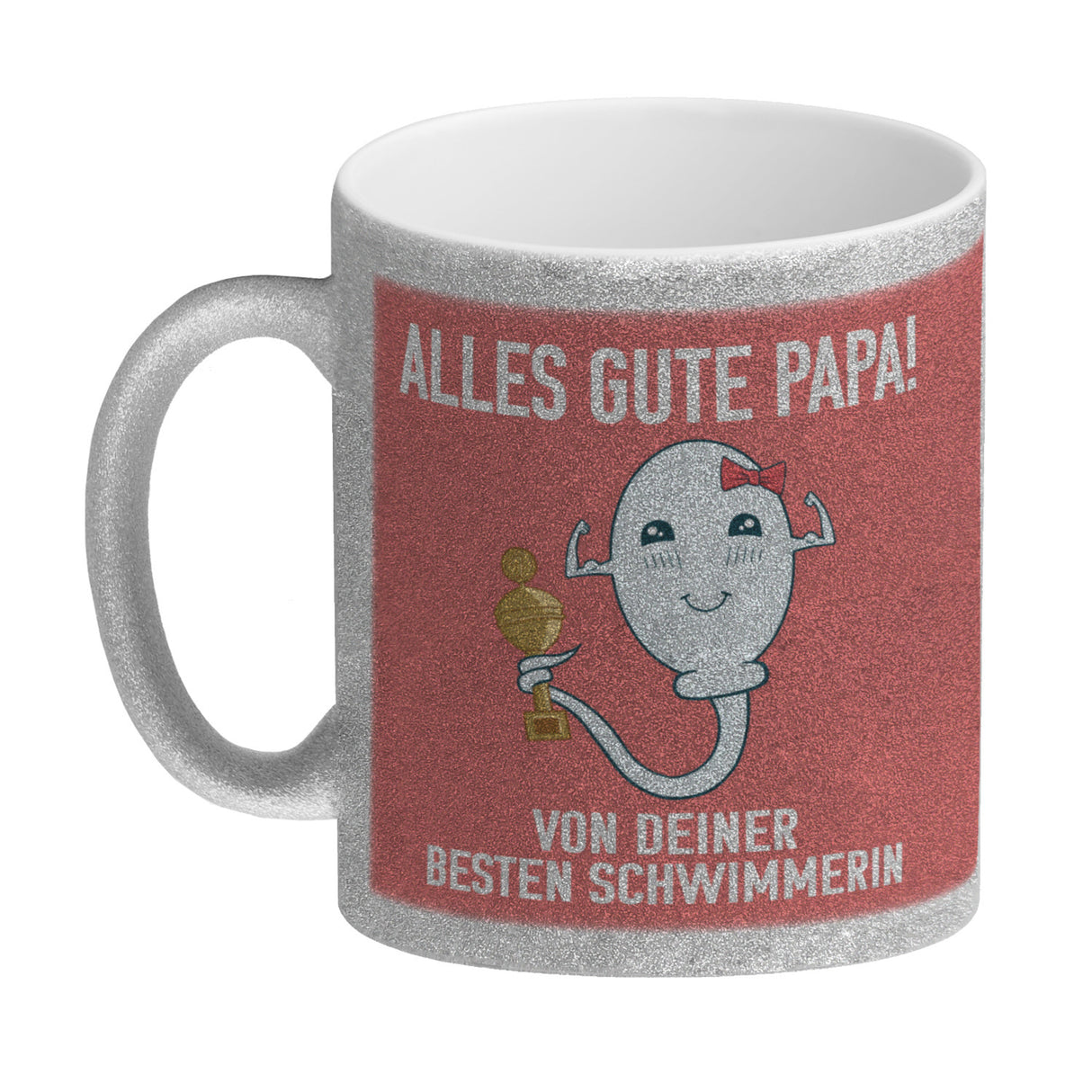 Alles gute Papa von deiner besten Schwimmerin Kaffeebecher zum Vatertag