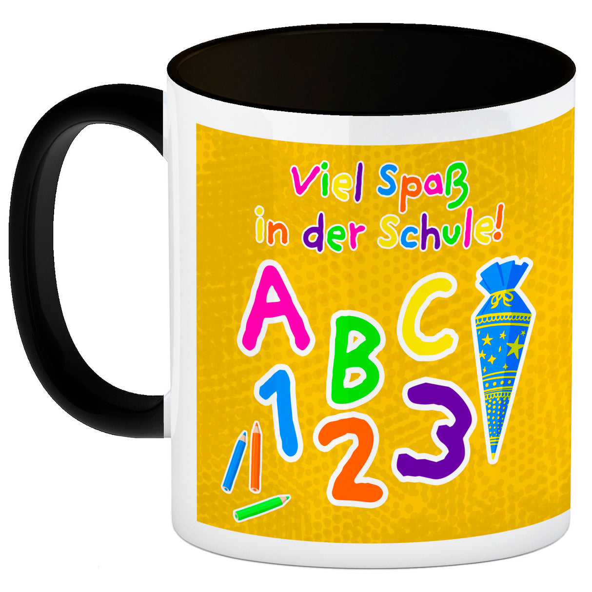 Viel Spaß in der Schule Kaffeebecher für die Einschulung