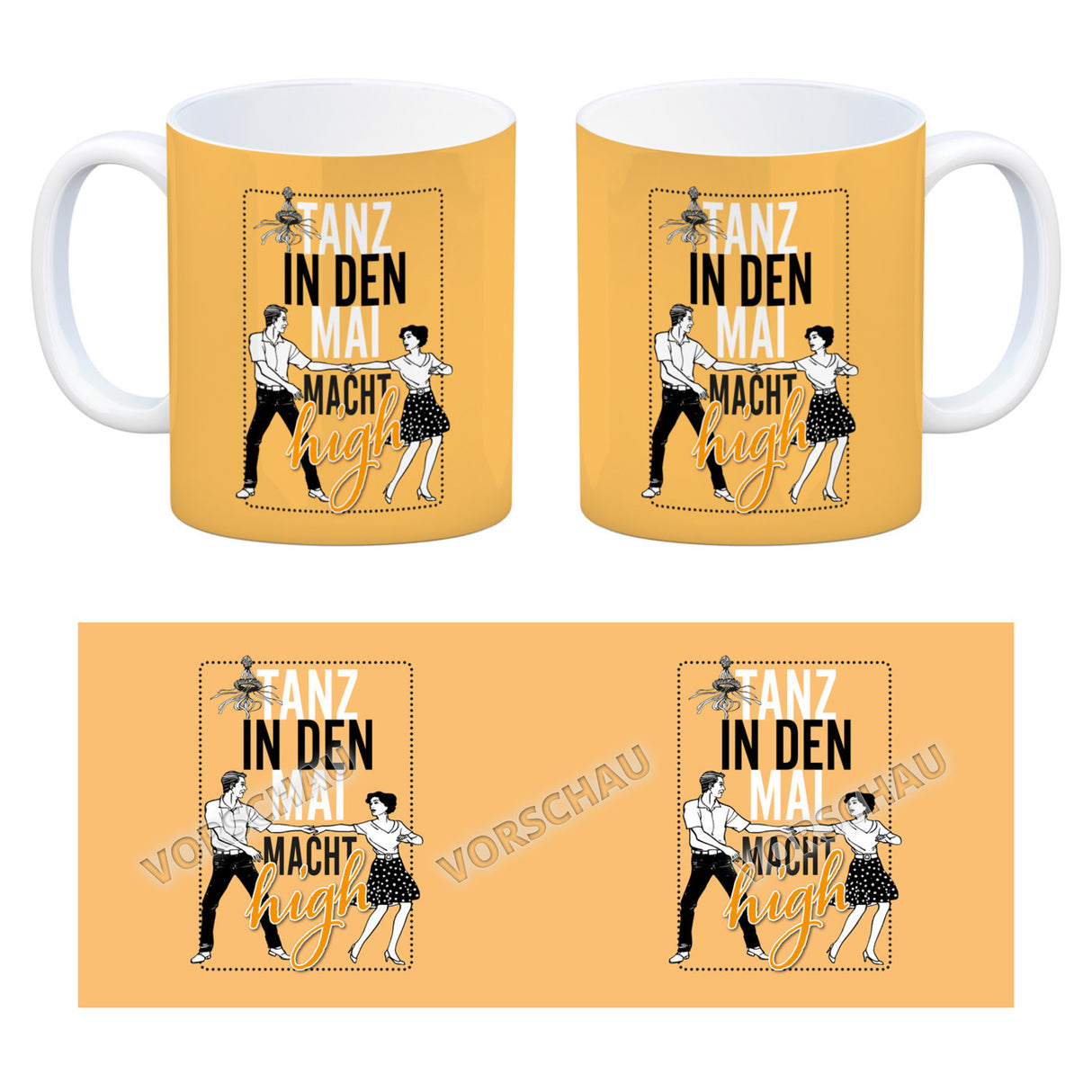 Tanz in den Mai Kaffeebecher