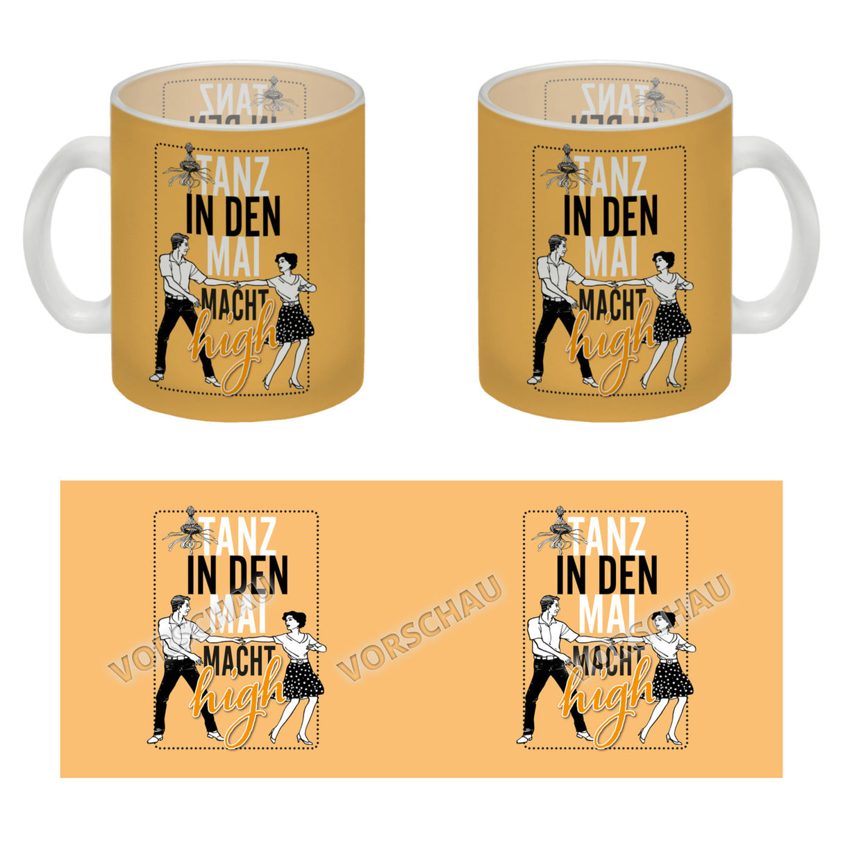 Tanz in den Mai Kaffeebecher