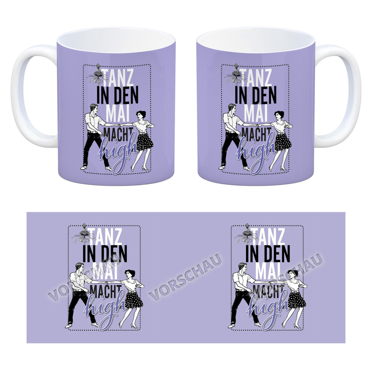 Tanz in den Mai Kaffeebecher