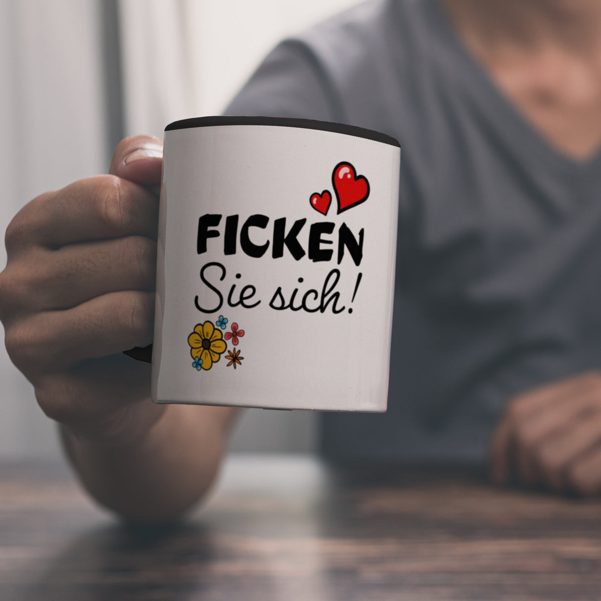 Ficken Sie sich witziger Kaffeebecher für Kollegen