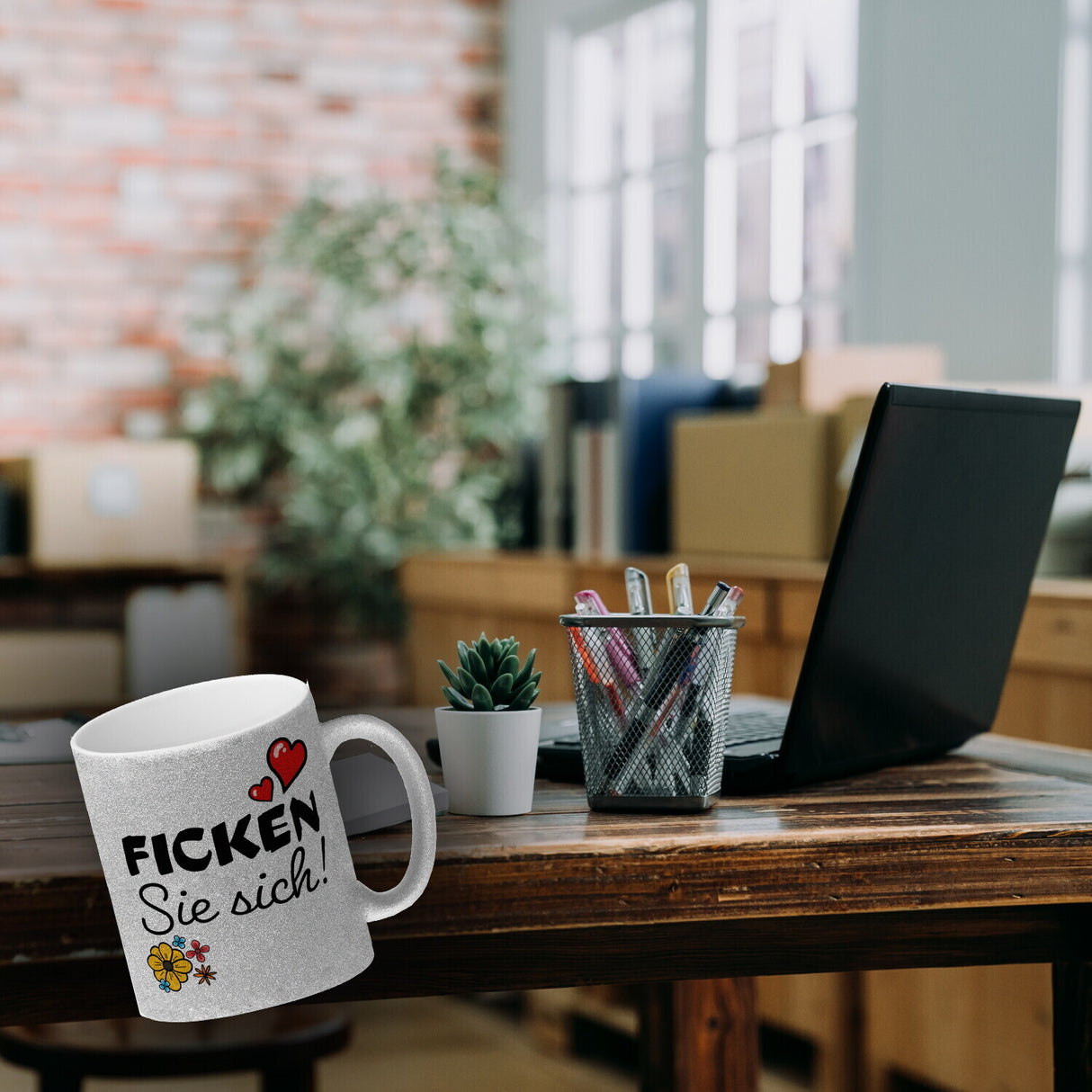 Ficken Sie sich witziger Kaffeebecher für Kollegen