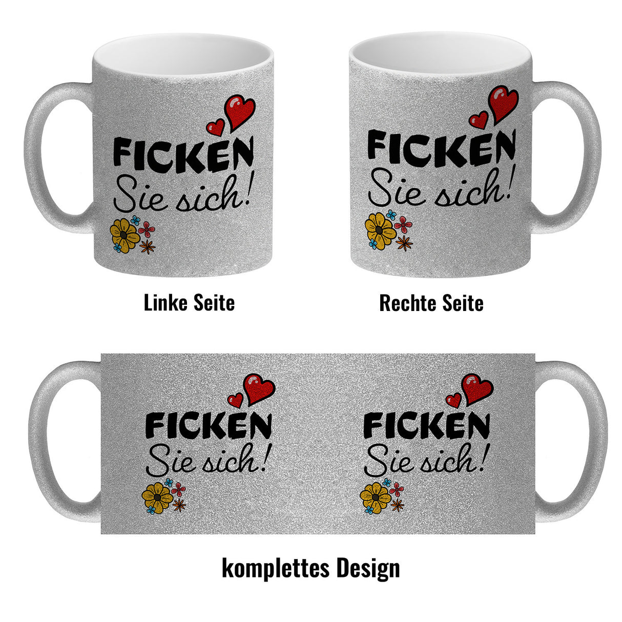 Ficken Sie sich witziger Kaffeebecher für Kollegen