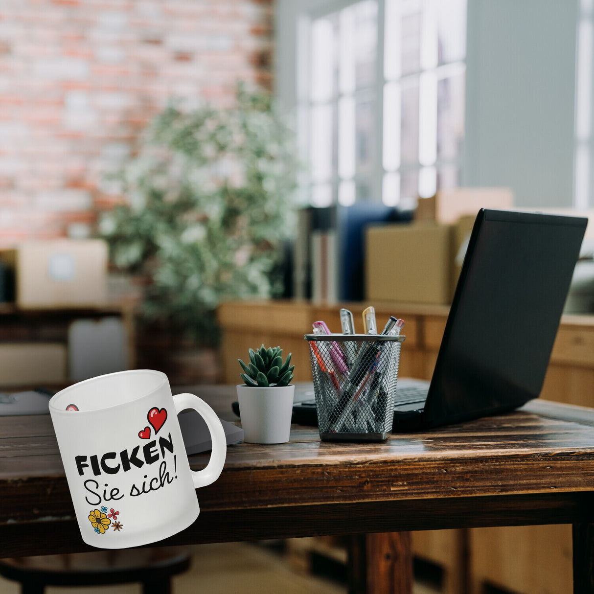 Ficken Sie sich witziger Kaffeebecher für Kollegen