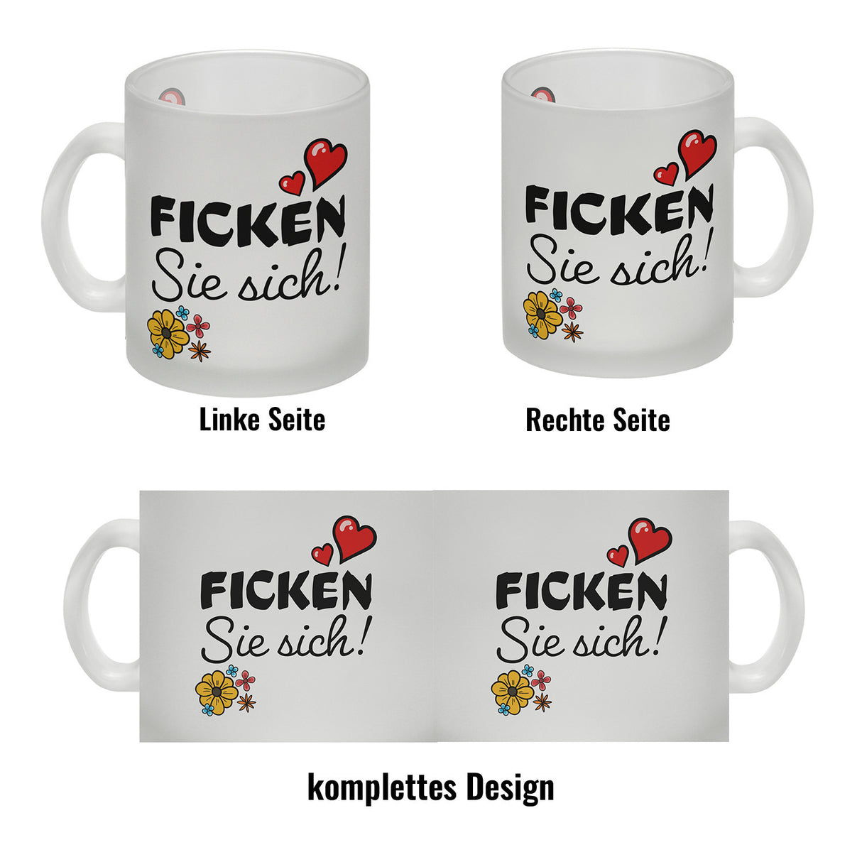 Ficken Sie sich witziger Kaffeebecher für Kollegen