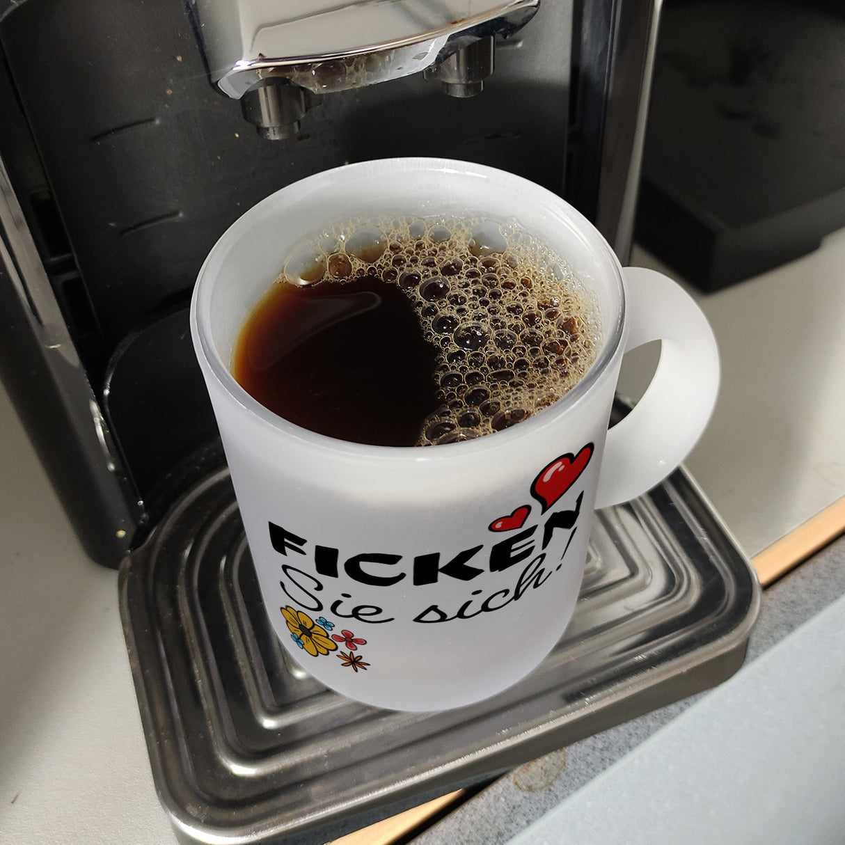 Ficken Sie sich witziger Kaffeebecher für Kollegen