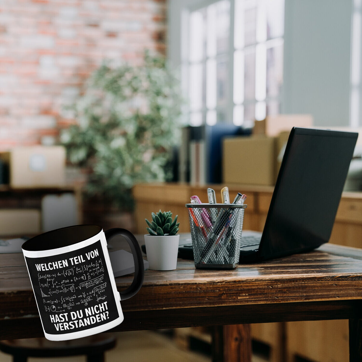Welchen Teil von… hast du nicht verstanden Mathematische Formel Kaffeebecher