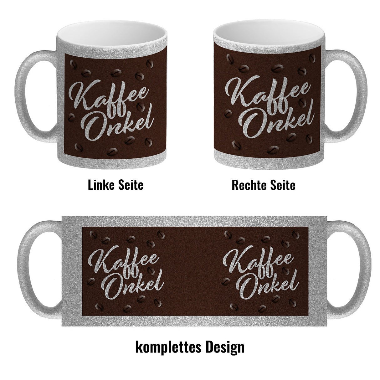 Kaffeeonkel Kaffeebecher zum Thema Koffeinjunkie