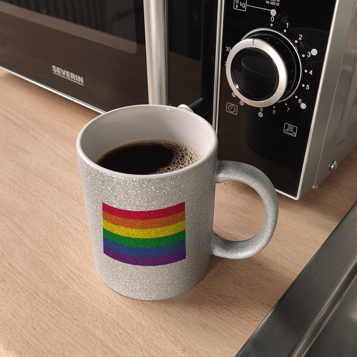Pride Flagge Gleichberechtigung Kaffeebecher