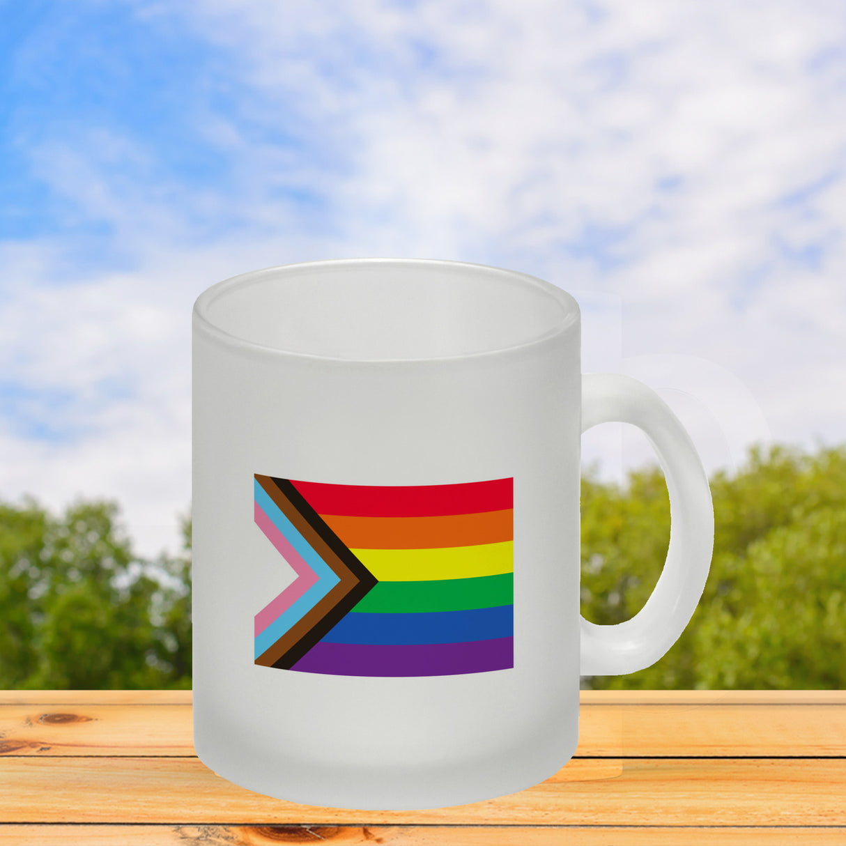 Pride Flagge Gleichberechtigung Kaffeebecher