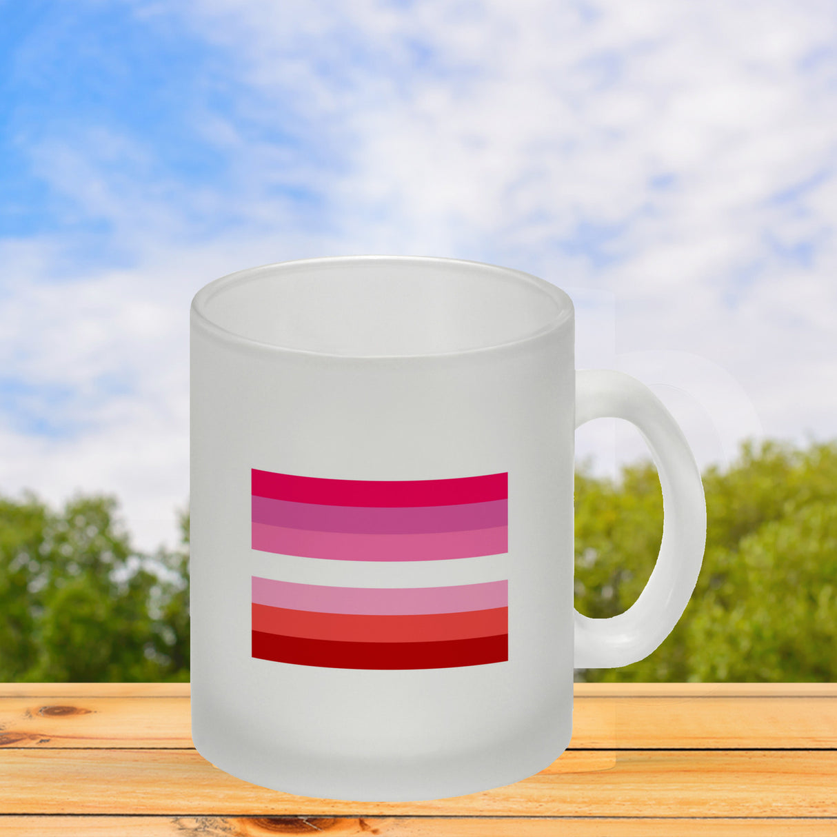 Pride Flagge Gleichberechtigung Kaffeebecher