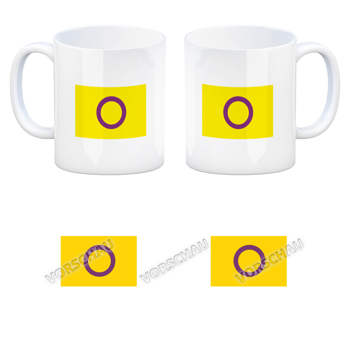 Pride Flagge Gleichberechtigung Kaffeebecher