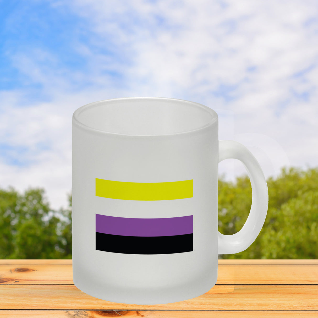 Pride Flagge Gleichberechtigung Kaffeebecher