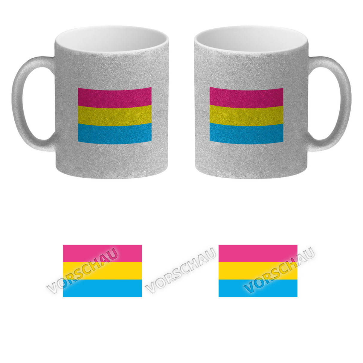 Pride Flagge Gleichberechtigung Kaffeebecher