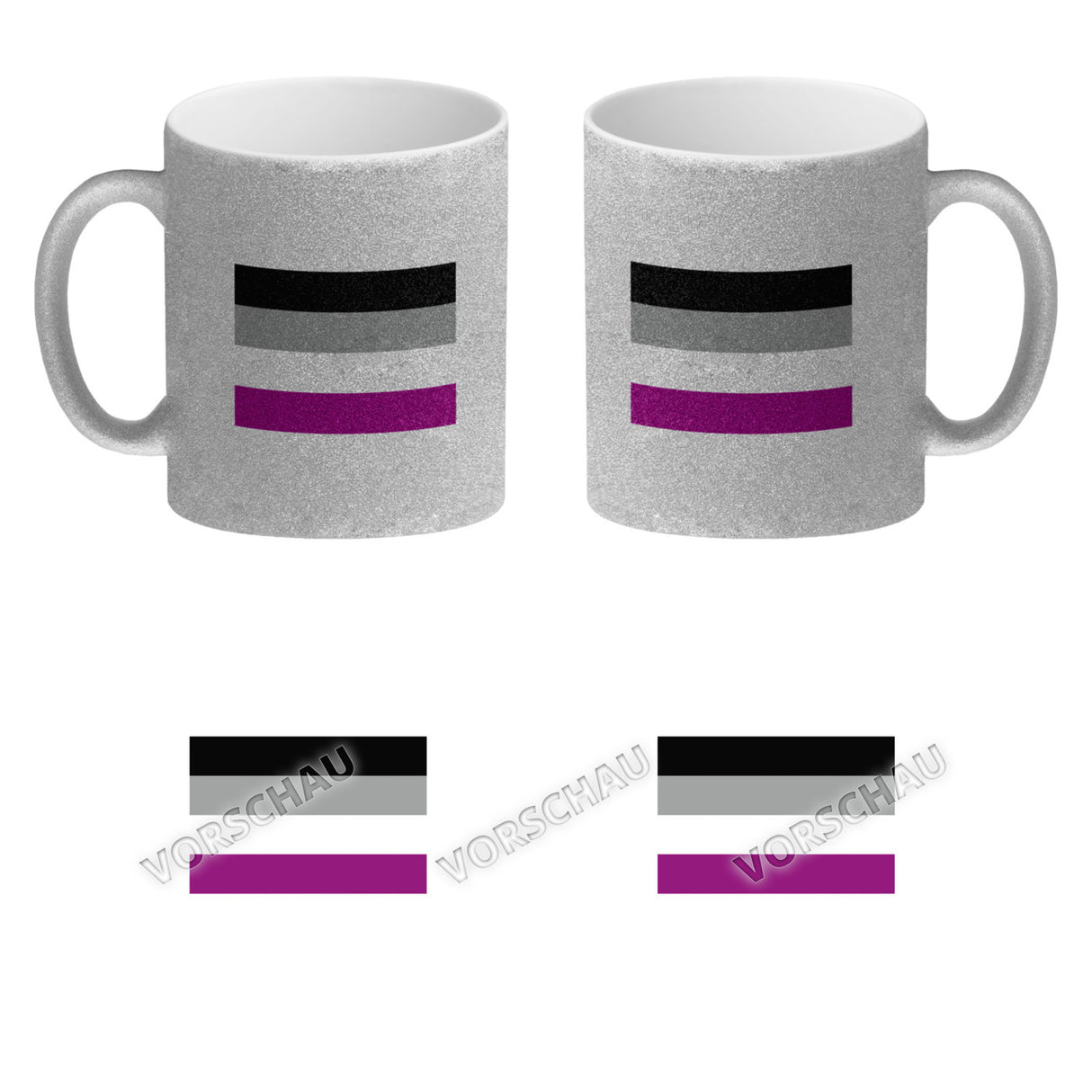 Pride Flagge Gleichberechtigung Kaffeebecher
