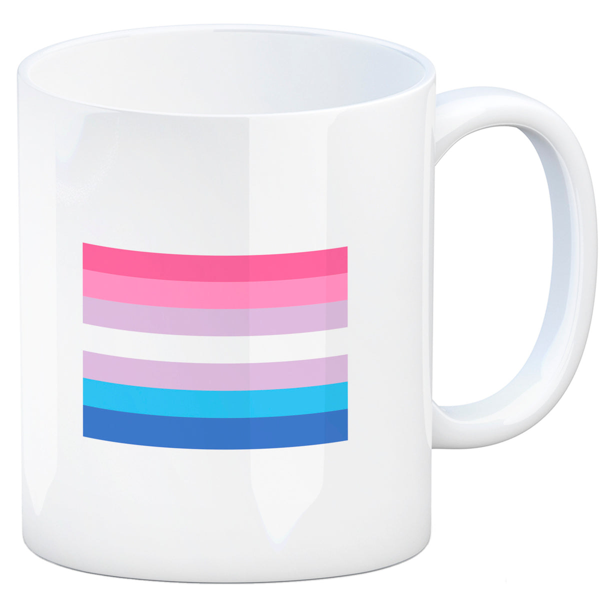 Bisexual Flagge Gleichberechtigung Kaffeebecher