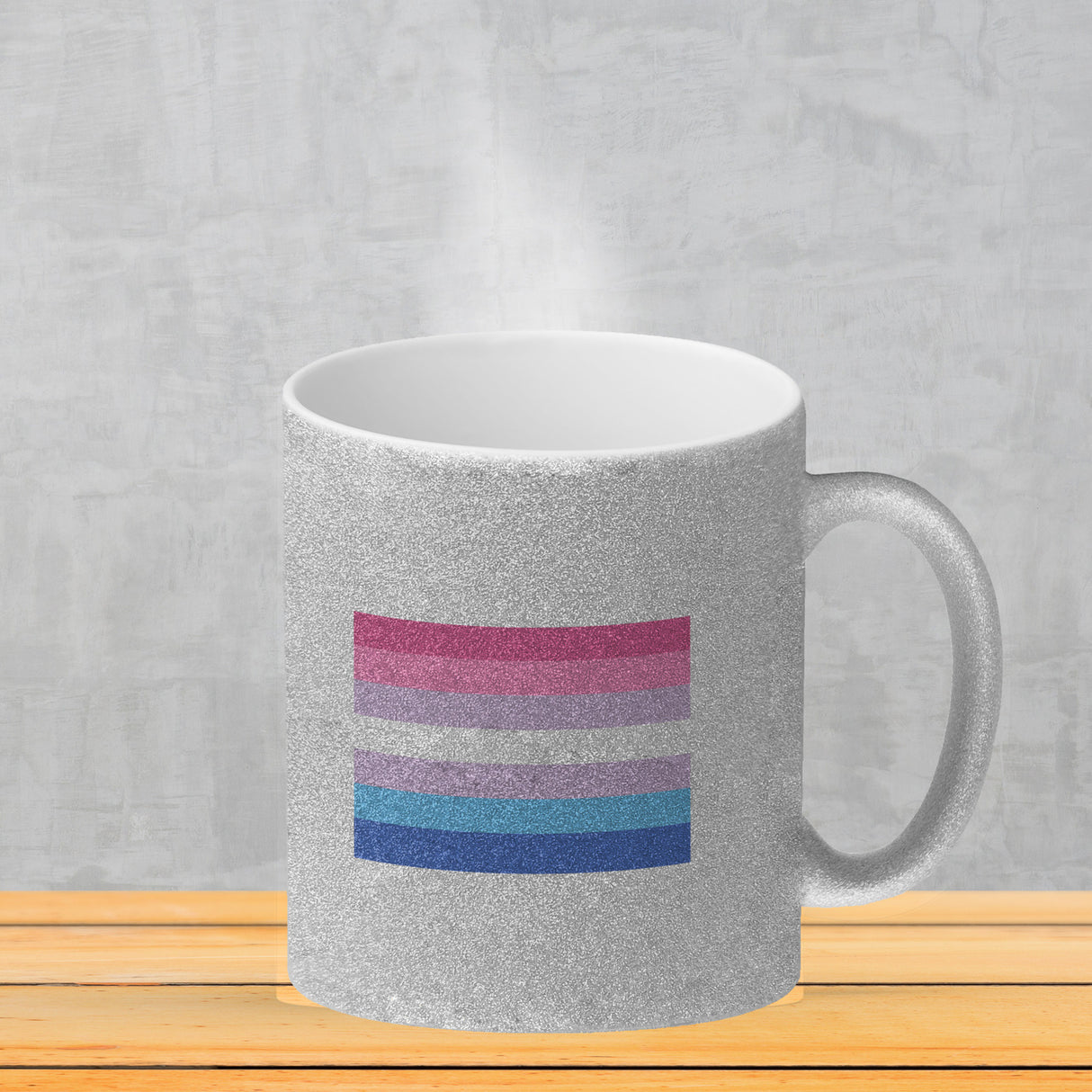 Bisexual Flagge Gleichberechtigung Kaffeebecher