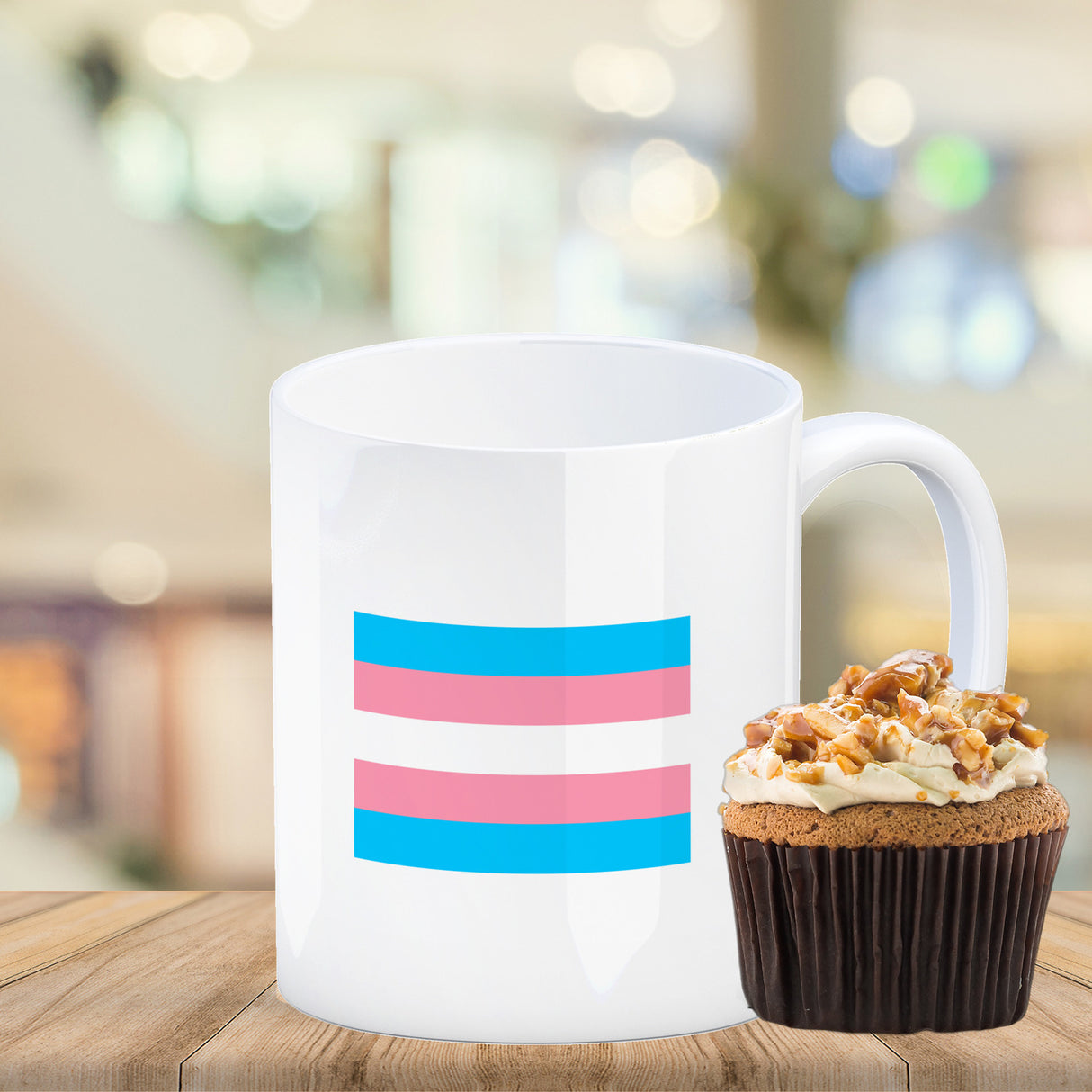 Bisexual Flagge Gleichberechtigung Kaffeebecher